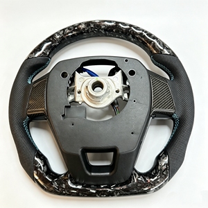 Volante de Fibra de Carbono Forjado al por Mayor para Toyota Hilux GR Corolla Camry Land Cruiser Fortuner GT86 LC300 LC200 Prado 120 150 - Product Image 2