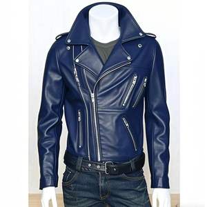 Giacche in Pelle PU Nera da Moto per Uomo Taglie Forti <span class=keywords><strong>S</strong></span>-5XL, Primavera Autunno Inverno, Colletto Classico, Cappotti Maschili Slim - Product Image 6