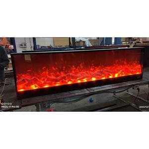 Núcleo de <span class=keywords><strong>chimenea</strong></span> personalizado hogar integrado LED llama simulada <span class=keywords><strong>chimenea</strong></span> eléctrica gabinete decorativo 3D <span class=keywords><strong>chimenea</strong></span> montada en la pared - Product Image 4