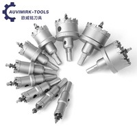 Scie cloche et fraise en carbure TCT Auvimirk Premium 5A en acier inoxydable allié pour centre d'usinage OEM