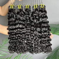 Extensiones de Cabello Humano Virgen Vietnamita Grado 12A, Ondulado, 100% Sin Procesar, Doble Trama, Cutícula Alineada, Suave y Saludable
