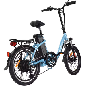 Bicicletas Eléctricas Mini Ligeras Plegables de 7 Velocidades, Cuadro de Aluminio, Batería de Litio de 36V 15AH, Motor de 250W en la Rueda Trasera, Bicicleta Eléctrica JYOP-SMWAVE E Bike J - Product Image 3