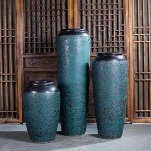 Difusor de arte chinês, vaso cerâmico reciclado artificial barato para mesas