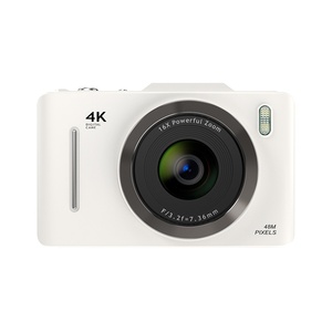 กล้องดิจิตอลขนาดกะทัดรัดสำหรับบ้านและนักเรียนขนาด2.8นิ้ว CCD <span class=keywords><strong>HD</strong></span> 4K พร้อมเซ็นเซอร์ CMOS สำหรับเด็ก - Product Image 2