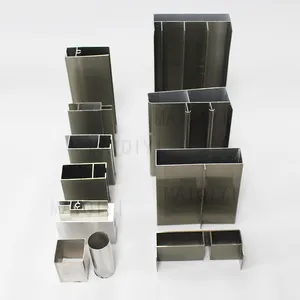 Manufacturer China Manufacturer Extrusion Aluminium Alloy Wardrobe Sliding Aluminum Profile For Window And Door