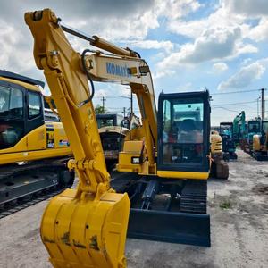 Mini-excavatrice sur chenilles d'occasion Komatsu PC60 6 tonnes Moteur Boîte de vitesses Pompe Roulement Prix bas Remise à vendre - Product Image 2