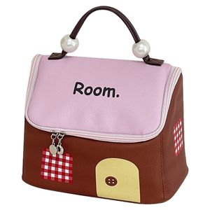 2025 nouvelles femmes grande capacité mignon sac cosmétique à la mode Portable voyage stockage fermeture éclair étanche sac de toilette - Product Image 1