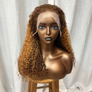 100% vietnamita Super doble dibujado onda de agua Color natural 13x4 peluca Frontal de encaje cabello humano virgen crudo <span class=keywords><strong>para</strong></span> mujeres - Product Image 1