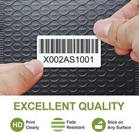 Etiqueta Adhesiva en Blanco de Tamaño Personalizado, Rollo de Etiquetas Térmicas, Etiquetas de Envío de 20x40 mm, Etiqueta de Embalaje