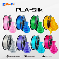 Consommables d'impression 3D en soie monocouleur PLA Soie 1KG Imprimante 3D Monochrome Soie rose Filament 3D pour imprimante 3D FDM