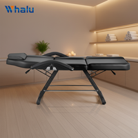 Table de massage pliable et réglable de haute qualité pour spa, soins du visage et extensions de cils – En vente