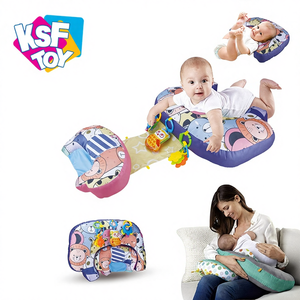 Cuscino di Supporto per Neonati KSF 5 in 1, Cuscino per Allattamento con Giocattolo Appeso, Gioco Educativo - Product Image 5