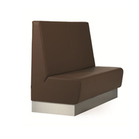 S060 Doppelseitige Stoff kabine Sofa Bankett schwarz Restaurant Nachtclub Möbel Bar Bänke Bank Sitz Esszimmer Sofa