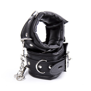 Bdsm — jouets en cuir de haute qualité, Bondage, menottes, poignets de poignet, pour les mains et les <span class=keywords><strong>pieds</strong></span> - Product Image 2