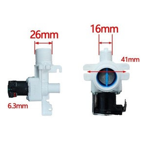 Válvula de entrada Haier para lavadora AC220-240V 50/60Hz, modelo pulsador de válvula única - Product Image 3