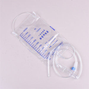 Sacca di Drenaggio Antiriflusso Monouso da 1500ml, <span class=keywords><strong>Kit</strong></span> per Cateterizzazione Uretrale, Sacca per Raccolta Urina da 1000ml, Sacca Urometrica Veterinaria - Product Image 3