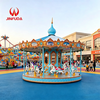 Promotion extérieure : Manège pour enfants et adultes, carrousel à chevaux pour parc d'attractions