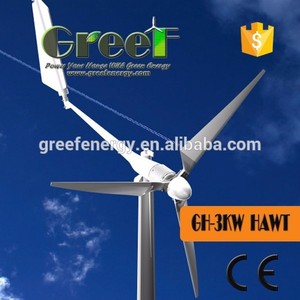 Kit de Sistema Híbrido Solar de Conexión a la Red de 3KW con Baja Velocidad de Arranque en Viento - Product Image 3