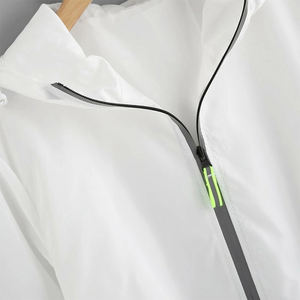 Impermeable para Mujer, Informal, con Capucha y Cremallera, Chaqueta Impermeable de Softshell - Product Image 6