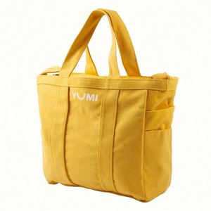 Sac fourre-tout en coton réutilisable, moderne et écologique, avec logo imprimé en sérigraphie - Product Image 4