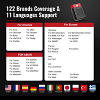 Outil de Diagnostic Automobile MUCAR BT200 PRO, Scanner OBD2 et Lecteur de Codes Automatique pour Réinitialisation Huile, IMMO, SAS (15 Fonctions), Diagnostic Complet du Système