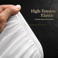 Housse de table de massage respirante en microfibre de qualité supérieure pour spa, salon et usage médical