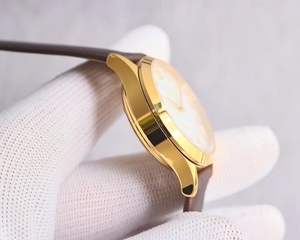 Yeni StyleHot satış yeni Model Metal kasa dana kayış su geçirmez High-end iş rahat erkekler için mekanik saatler izle - Product Image 4