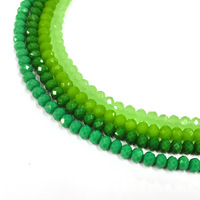 Bestone vente en gros 4mm 6mm 8mm 10mm AB couleur perles de cristal de verre rondes à facettes pour la fabrication de bijoux