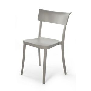 Sedia impilabile in polipropilene grigio SARETINA colomba Set 18 pezzi per bar e ristoranti stabile 1 ° scelta - Product Image 2