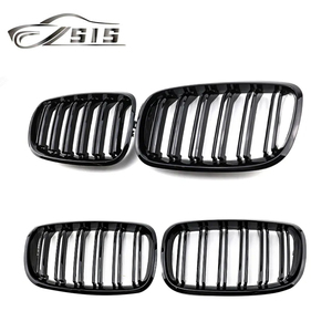 X5X6 2007-2014 Rejilla delantera ABS reemplazo de rejilla de malla de riñón delantera reemplazo de rejilla de parachoques negro para F15 F16 35i <span class=keywords><strong>50i</strong></span> - Product Image 4