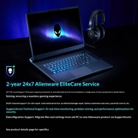 Ordinateur portable de jeu Alienware Intel Core Ultra 9, 16 pouces, carte graphique RTX 5070 Ti/5080/5090, fréquence de rafraîchissement de 240 Hz, directement de l'usine