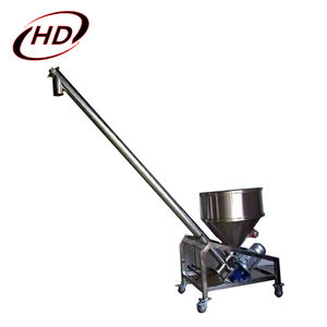 Transportador de Tornillo Sinfín de Acero Inoxidable con Tolva para Leche/Azúcar/Sal en Polvo 5TPH, Precio de Fábrica - Product Image 4