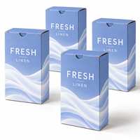 Boîtes en carton à fond fermé imprimées sur mesure pour l'emballage de pots de perles parfumées pour lessive
