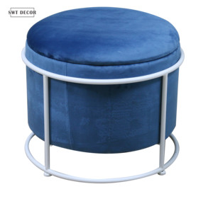 SWT Customizable Antique <strong>Storage</strong> Fabric Ottoman Fashionable <strong>Stool</strong> &amp; Ottoman Collection - Product Image 5