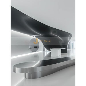 Barra de Bar Personalizada de Acero Inoxidable 304, Modelo ANW3268, para Proyectos de Recepción y Vestíbulo - Product Image 1