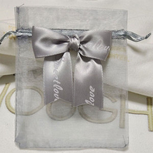 Wholesale High Quality Mesh Organza Gift Jewelry Pouch Wedding Decoration <b>Drawstring</b> <b>Bag</b> - Product Image 5