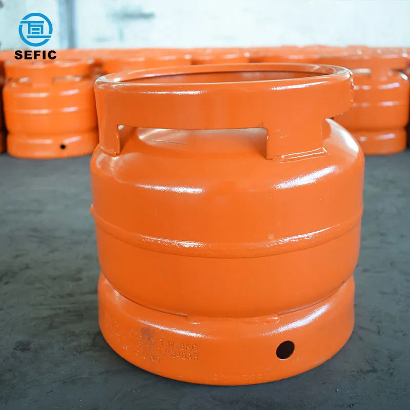 China manufacturer india sefic lpg steel 6kg LPG cylinder with wholesale price