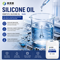 Huile de silicone PDMS de qualité industrielle à faible viscosité 5Cst 10Cst 30Cst, fluide lubrifiant en silicone