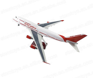 47CM B747 Modèle d'avion 1:150 Résine Air India LED Lumières Modèle d'avion de vente chaude pour Collection Cadeau de vacances Personnalisable - Product Image 2