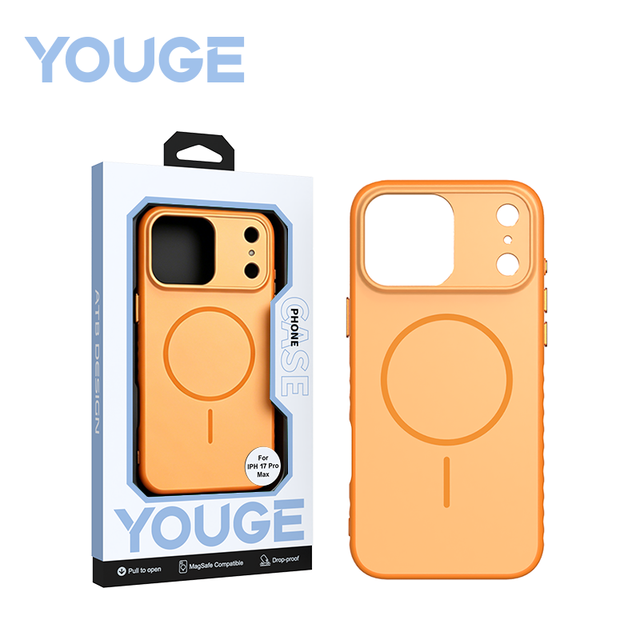 ATB Wholesale Skin Sense Magnetic Mobile Phone Case for iPhone 16 17 Pro Max PC+TPU Material Shockproof Protection Phone Covers
