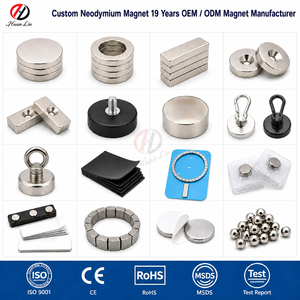 Ímã de Neodímio N52 Forte com Revestimento de Níquel, Ímã de Disco Escareado NdFeB com Furo para Parafuso de Montagem, Material Magnético de Terras Raras - Product Image 6