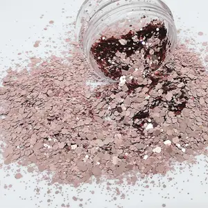 Clearance Sale rose gold glitter chunky body cosmetic glitter manufacturer
