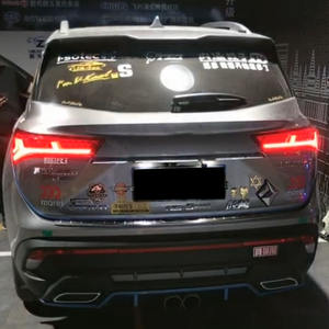 Luz Trasera para Automóvil <span class=keywords><strong>Almaz</strong></span> Captiva 2017-2022 MG Hector, Luces Traseras LED, Luces Antiniebla, Luz de Circulación Diurna DRL, Accesorios para Automóviles Tuning - Product Image 2