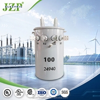 JZP Double Tension 120/240V 240/480V Monophasé Poteau Transformateur Distribution Pour Rural Ou Industrie Légère
