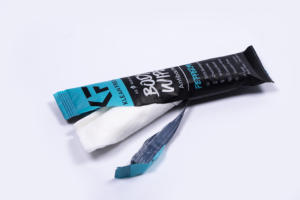 卸売洗える生分解性ボディワイプ、ジムエクササイズ、ハンドクリーニング、さわやかなフェイシャルワイプロール - Product Image 4