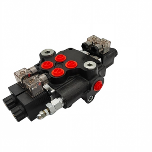 Vanne de commande directionnelle monobloc hydraulique à solénoïde à 2 bobines à centre ouvert Huamao 2Z80-AA-ES3-12/24VDC-G, garantie 1 an, 250 bars - Product Image 2