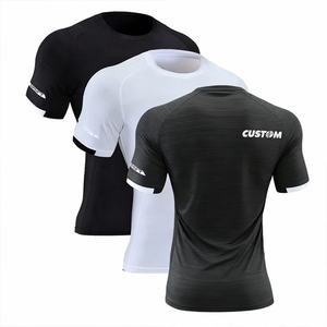 Camiseta Deportiva de Verano 2026, Transpirable, de Secado Rápido, para Entrenamiento, con Logotipo Personalizado, Estilo Urbano, para Gimnasio, Corte Cuadrado para Hombre - Product Image 1