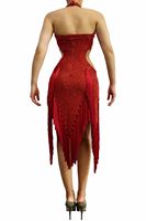 Robe courte pour femmes, vêtement de danse, Club, 2021