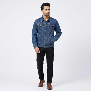 Vestes Denim pour Hommes Vente en Gros Durables sur Mesure de Haute Qualité Fashion Wear pour Hommes - Product Image 1