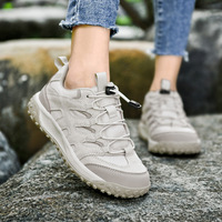 Chaussures de randonnée unisexes basses à lacets rapides pour le printemps, l'été, le camping et le trekking (OEM)